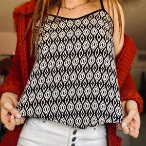 🏵PATTERNED TANK TOP🏵